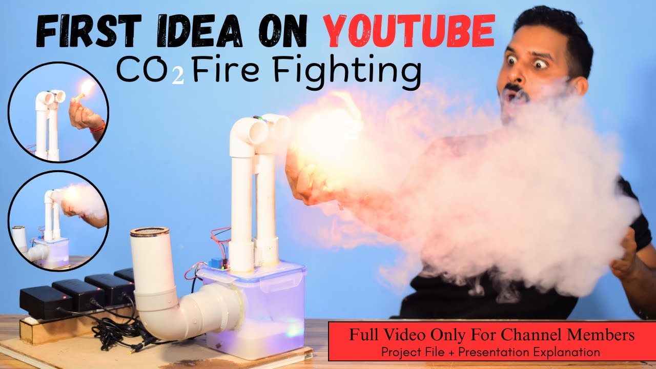 Watch Full How to Make Automatic Fire CO₂ Extinguishing Project | Fire ...