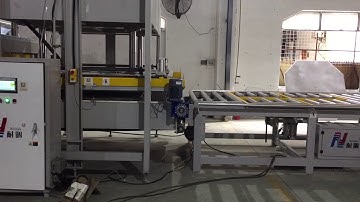 Our newest product: NG-22R Full Automatic Fold Roll compressor packing machine