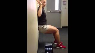 Trudys Wall Sit