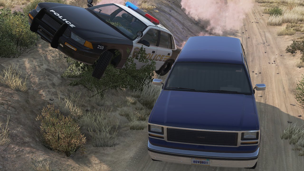 Epic Police Chase Crash & Fail Compilation #2 - BeamNG Drive | CrashSIM ...