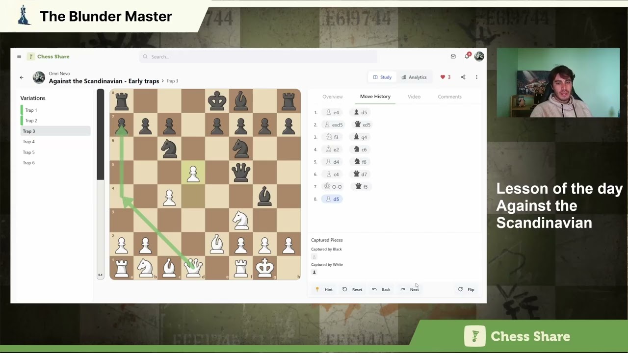 Первые ловушки против скандинавской обороны.