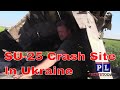 Ukrainian SU 25 Shot Down Over Kherson (Crash Site Special Report)