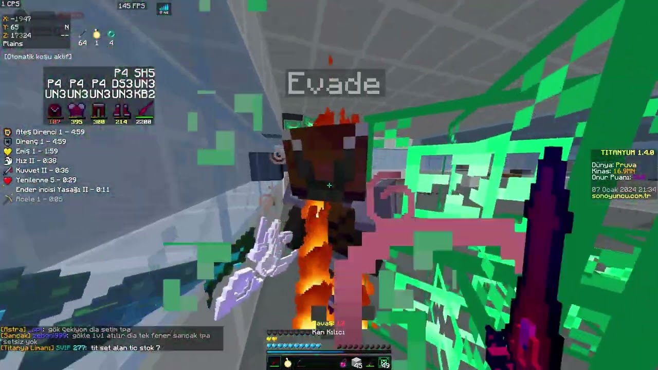 100X GÖK KESME & KAN ÇEKME & GÖKvGÖK & KAN BUZ ÖLME  -son oyuncu titanyum-