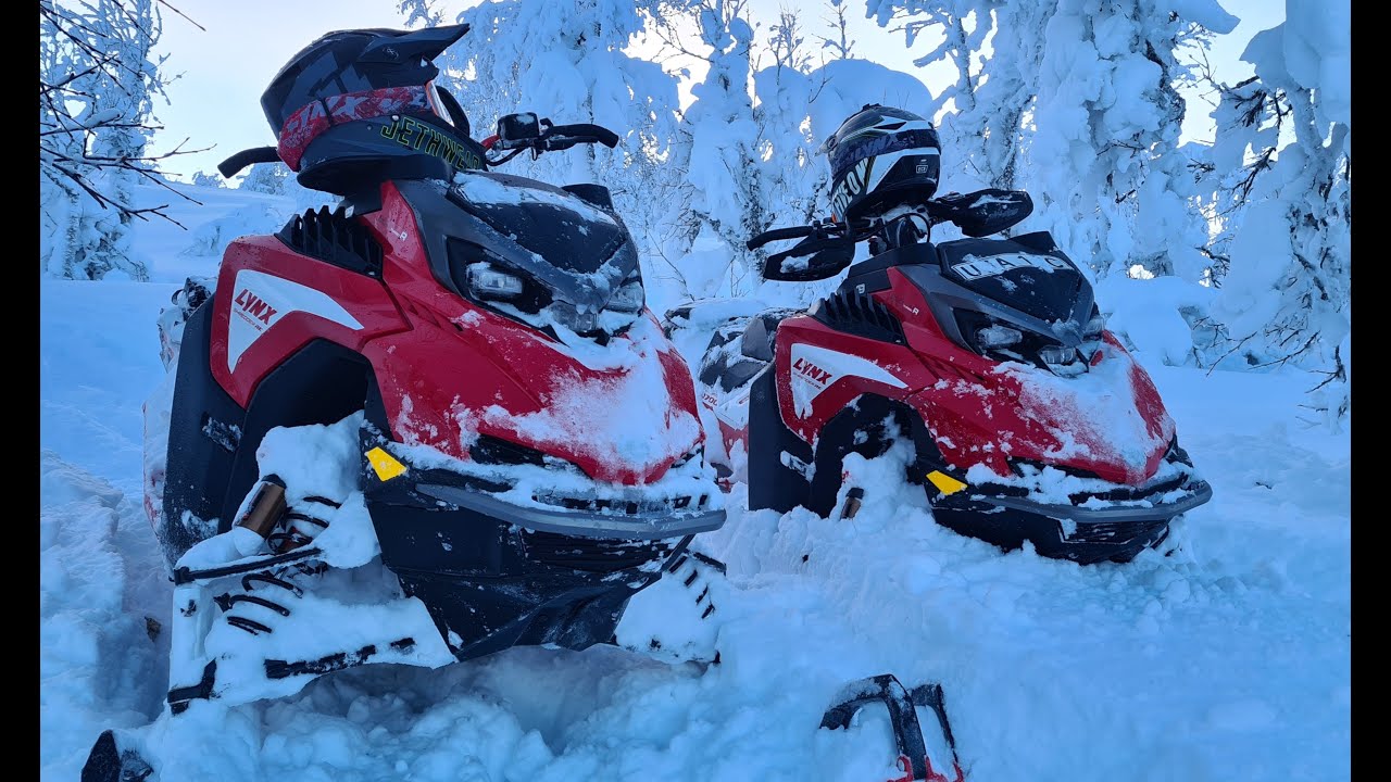 Lynx Shredder RE Turbo R går bra på rulle