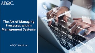 The Art of Managing Processes within Management Systems