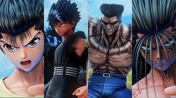 Yu Yu Hakusho - All Awakenings, Skills & Ultimate Attack Showcase | Jump Force