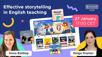 Effective Storytelling in English teaching - BOOKR Class Webinars