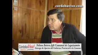 Córdoba Vive- Nelson Boiero - Intendente de Leguizamón, Córdoba