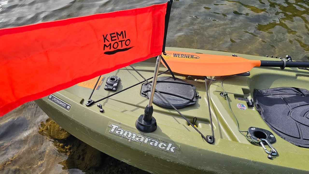 Stay SAFE! The Kayak Accessory You NEED! KEMIMOTO 4ft Kayak Safety