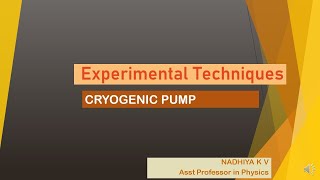 Cryogenic Pump