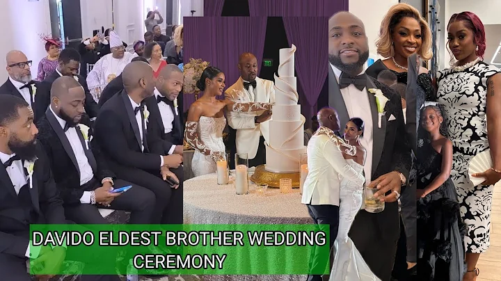 Davido & Chioma Live At Nicholas Adeleke Wedding Ceremony Reception Davido Eldest brother Wedding