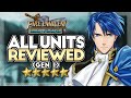 Fire Emblem 4: Gen 1 Unit Review Compilation