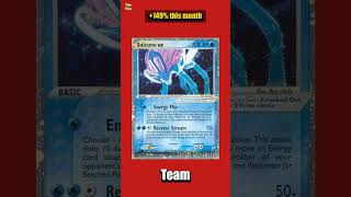 🚀 Suicune up 149% this month! Now £119.05 📈 #pokemoncards #shorts