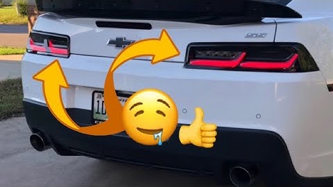 5th Gen Camaro - HERO SEQUENTIAL TAILLIGHTS INSTALL