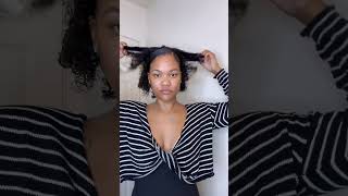 Cute hairstyles for short curly hair✨ #curlyhairstyles #curlyhair #naturalhair #naturalhairjourney