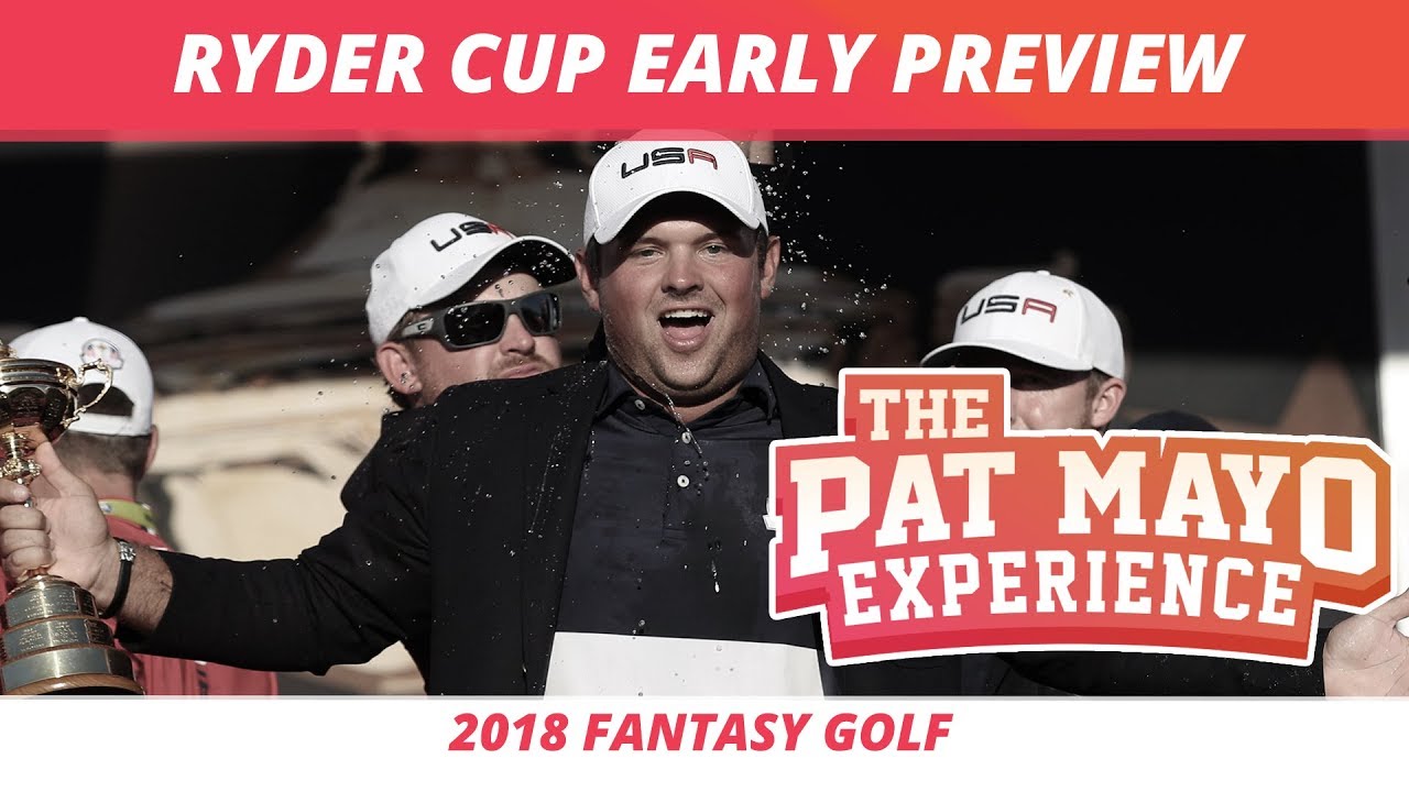 2018 Ryder Cup Picks — Early Preview and Pairings - YouTube