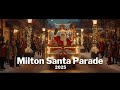 Magical Santa Parade in Milton 🎅 Best Christmas Parade in Ontario | 4K Walkthrough 2025