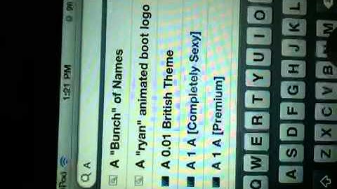 How to get the android lock for iPhone/ipod touch