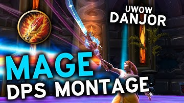 Moments that made my PC crash | Danjor Fire Mage Montage | UWoW Legion 7.3.5