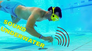 How good can you hear sounds underwater?