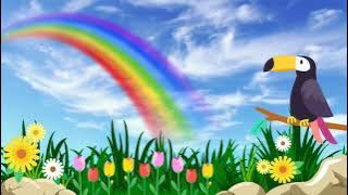 Background Animasi Keren Langit dan Burung Untuk Latar Belakang Video | Animation No Copyright