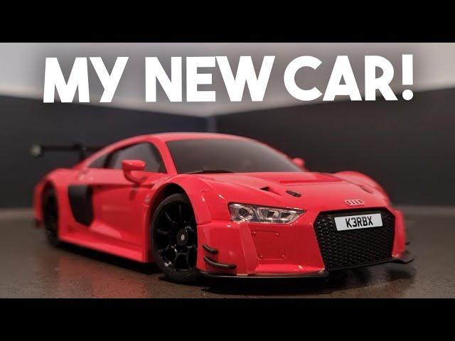 RC car AUDI R8 gets unboxed, tuned and tested! Kyosho Mini-Z! 