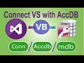 how to connect access database .accdb or .mdb in VB windows form application. swift learn