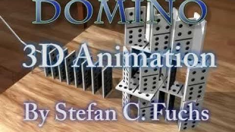 Domino Movie - Blender 3D Physics