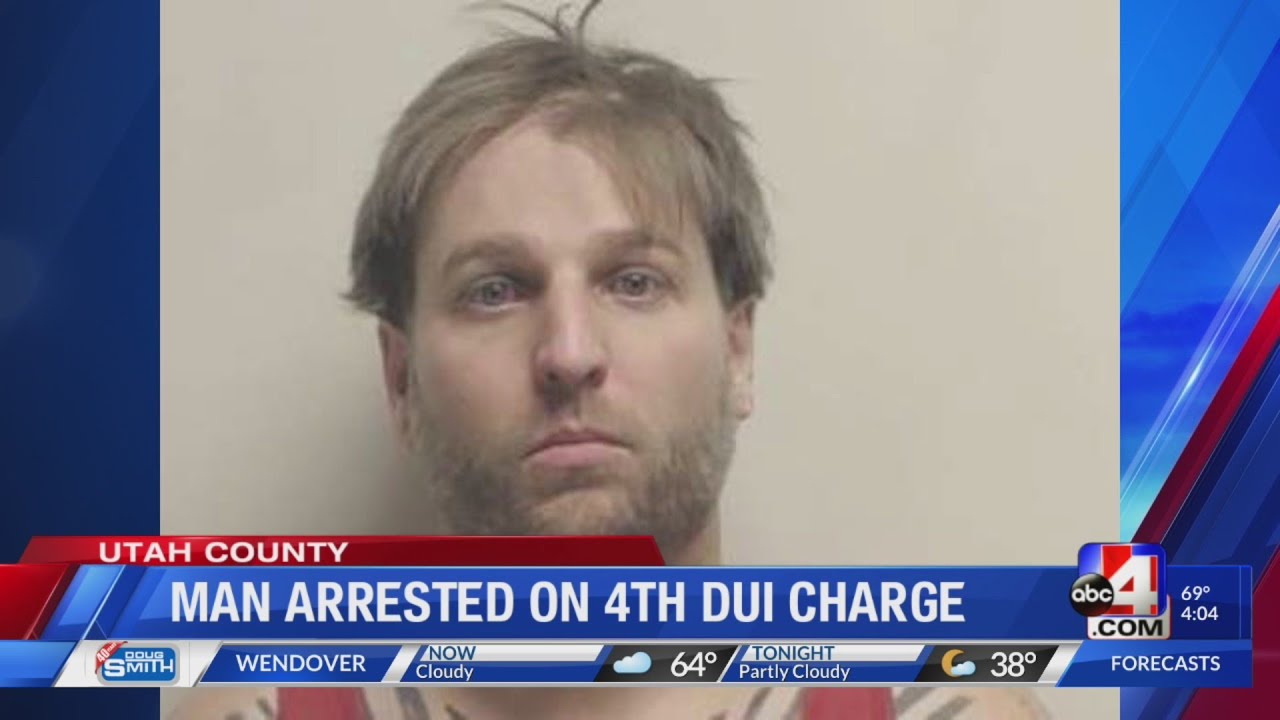 Lehi man arrested for 4th DUI after rollover crash - YouTube