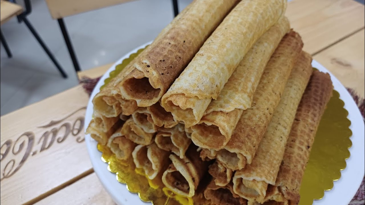 Վաֆլիի ձողիկներ🤩👍🏻խրխրթան և շատ համեղ🧇