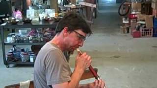 Glassblowing Glass Blowing Art of Fire Art  Vase