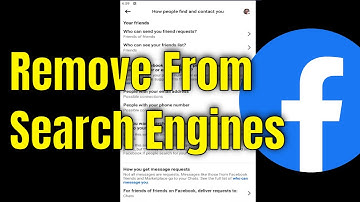 How To Hide Facebook App Profile From Search Engines [2025]