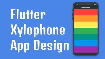 Simple Flutter Xylophone App Speed Design Tutorial