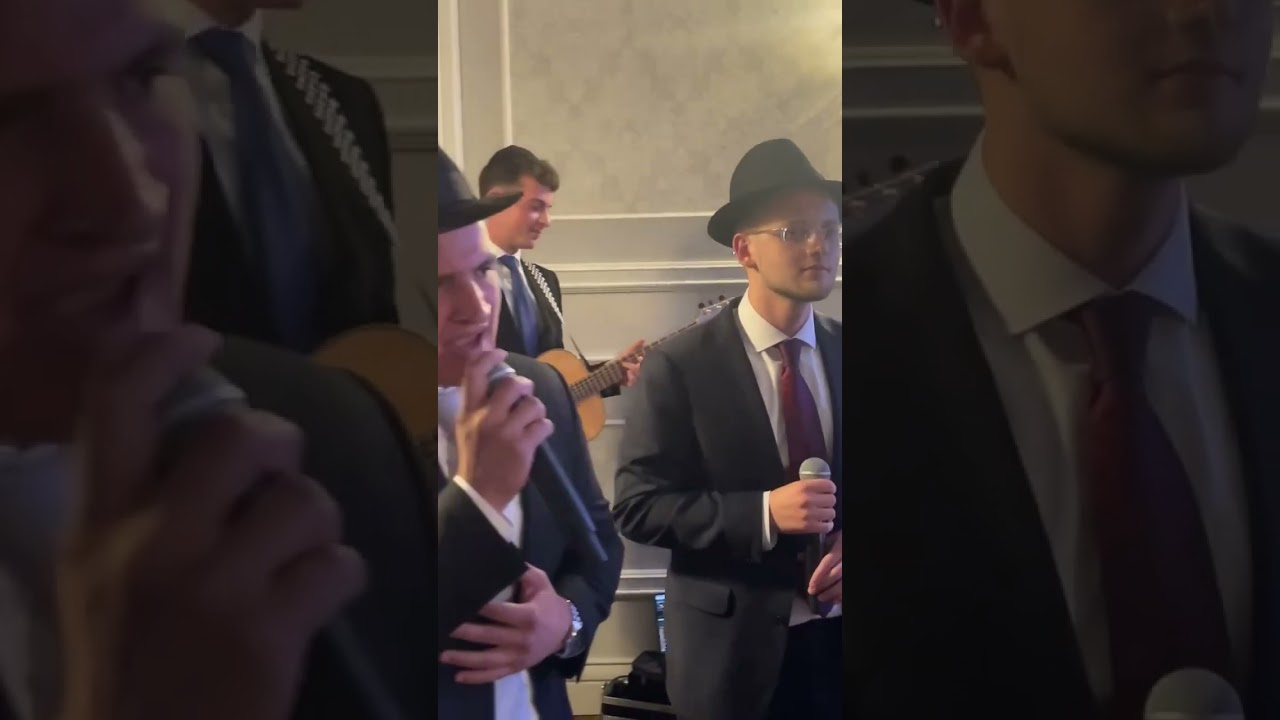Zevy Giniger performs Mi Adir (you raise me up) at a Chuppah