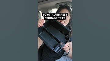 2010-2024 Toyota 4Runner Insert Armrest Box Storage Tray #toyota #toyota4runner #4runner