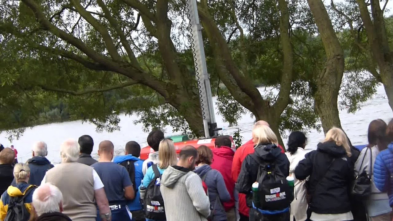 Gavin Sunshine's Exit From The 2.4 Mile Swim