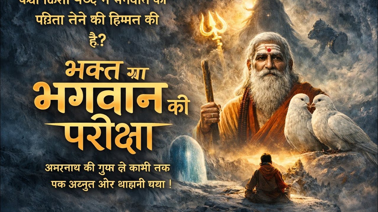 भगवान और भक्त की परीक्षा | Ek bhakt ne liya Bholenath ki Pariksha |#kahani  bholenath Kahani Path