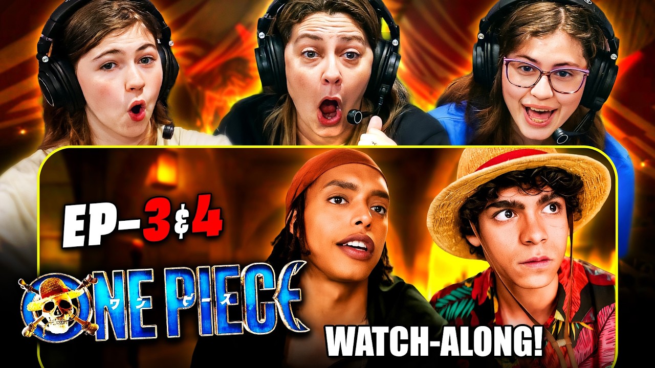 One Piece Episodes 1x3 & 1x4 Full, Unedited, Watch Along Reaction! [MEMBER EXCLUSIVE]