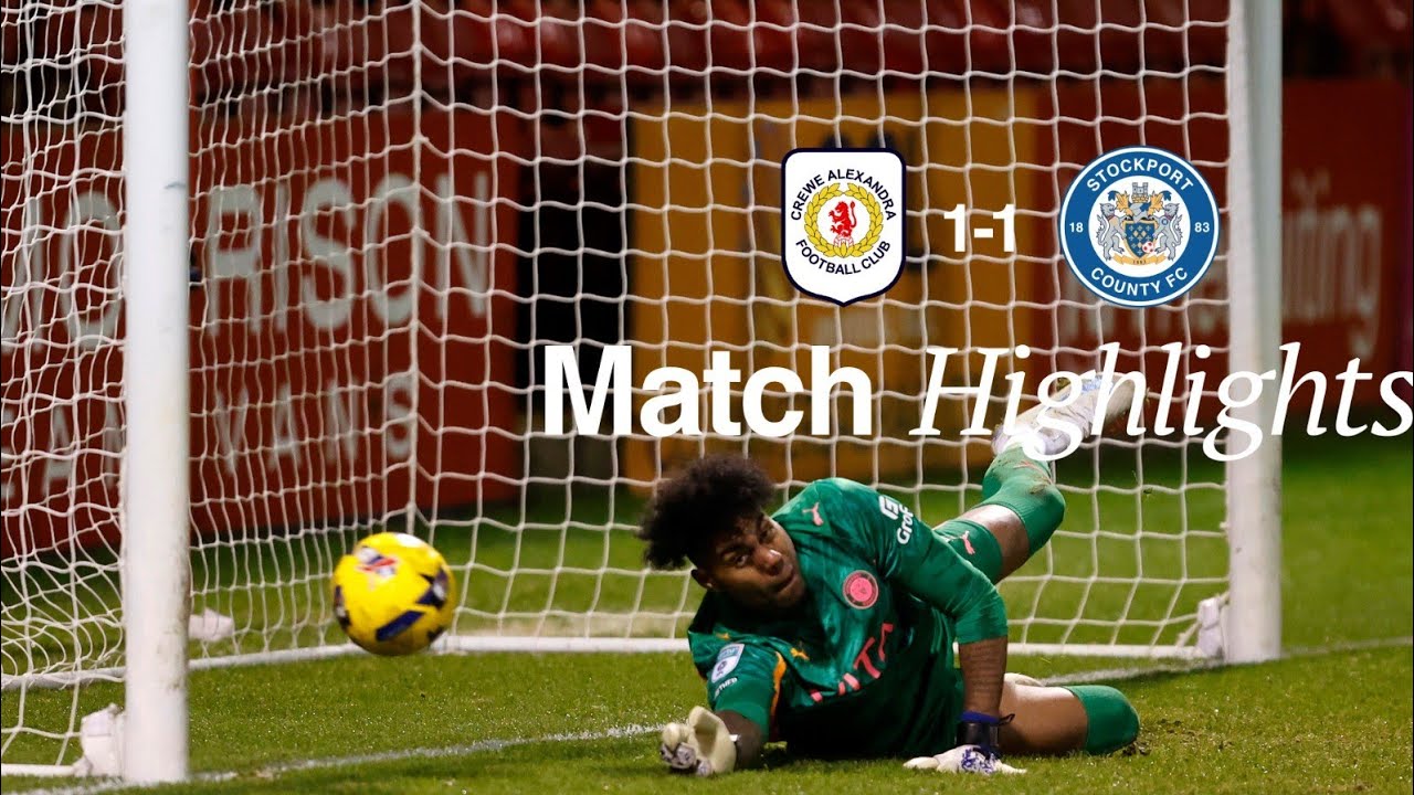 Кру Александра против Стокпорт Каунти — Лучшие моменты матча — 03.12.25