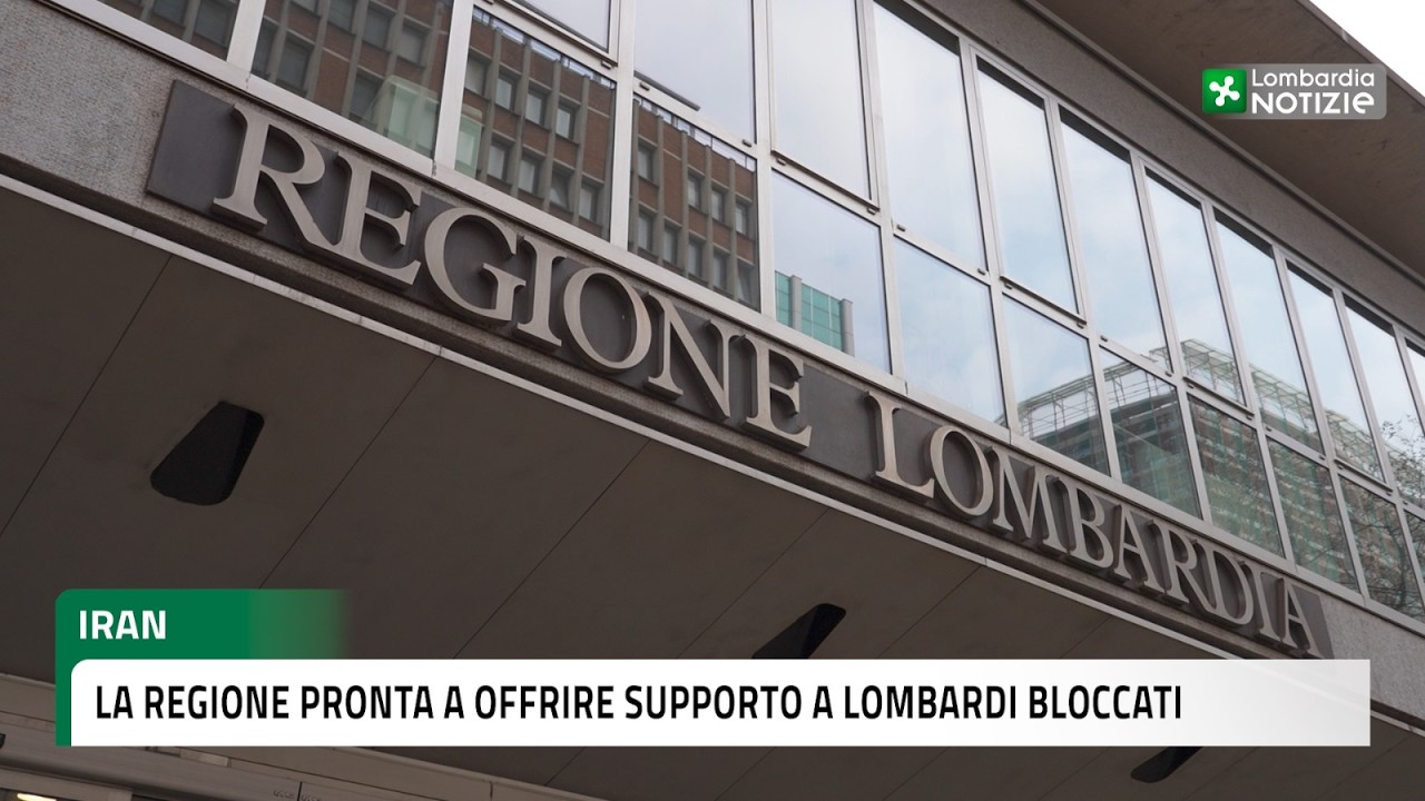 Regione pronta ad offrire supporto ai lombardi bloccati all'estero