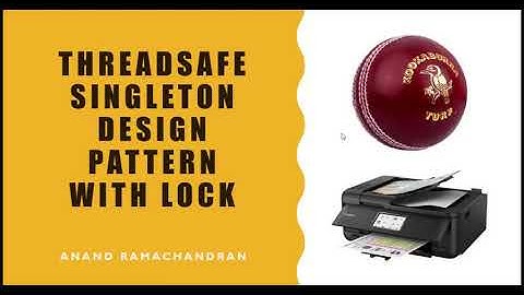 ThreadSafe Singleton Design Pattern With Lock