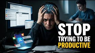 Stop Trying to Be Productive — Do This Instead