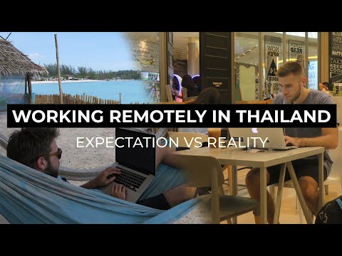 poster for Working Remotely in Thailand (Chiang Mai)