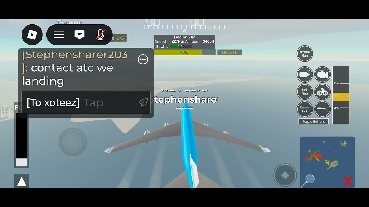 President traveling in PTFS