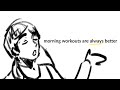 the BEST workout time - arguing with myself