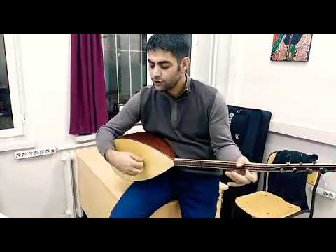 Şu Dağlarda Kar Olsaydım / Bağlama Solfej / Kısa Sap. (Doremi Notaları Açıklamada)