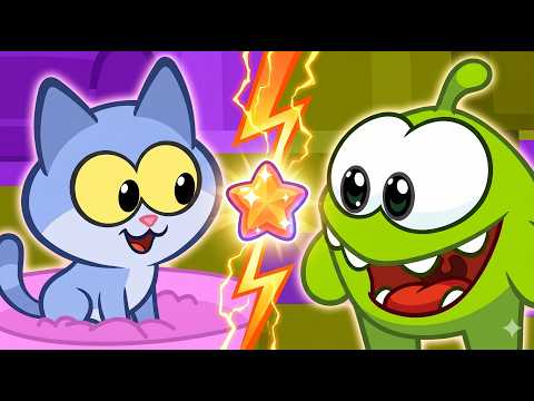 Om Nom Stories 💚 การผจญภัยสุดป่วนของเจ้าเหมียว! 😹🐾 CRAZY CAT ADVENTURES! ✨️ Super Toons TV Thai