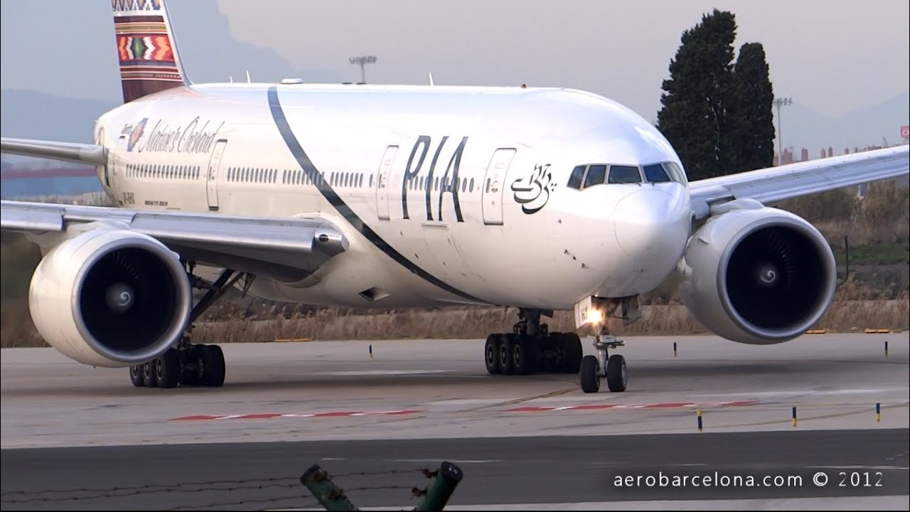 FULL HD] PIA 777-200ER [AP-BHX] Nature's Orchard SUPER CLOSE