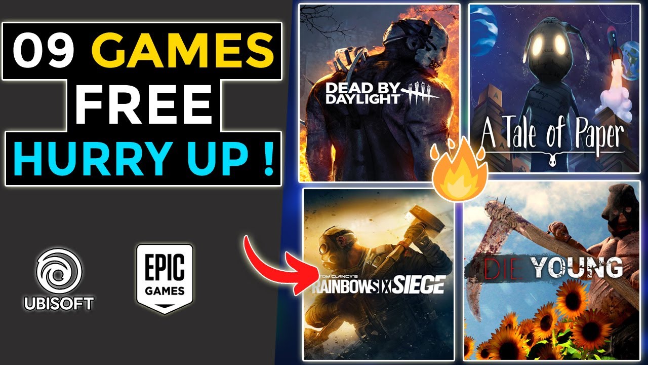 9 GAMES ARE FREE CLAIM NOW ! EPIC GAMES FREE GAMES 2021 STEAM FREE