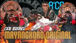 CEK SOUND Mayangkoro Original R'CO AUDIO PRODUCTION